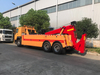 Factory Price HOWO 6*4 25T 371HP Flatbed Wekcer Truck Heavy Duty Wrecker Tow Truck for Sale