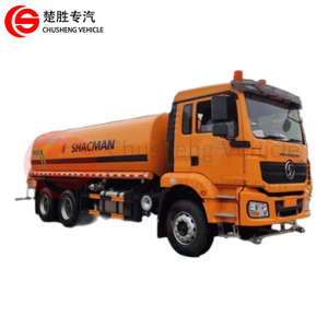 SHACMAN 6X4 20CBM Water Sprinkler Tanker Truck for drinking water and road cleaning