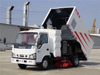 Japanese Brand ISUZU 4×2 4000 Liters Street Road Sweeper Truck Road Cleaning Truck for sales