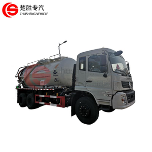 Dongfeng 6X4 High Pressure Cleaning Sewage Vacuum Truck