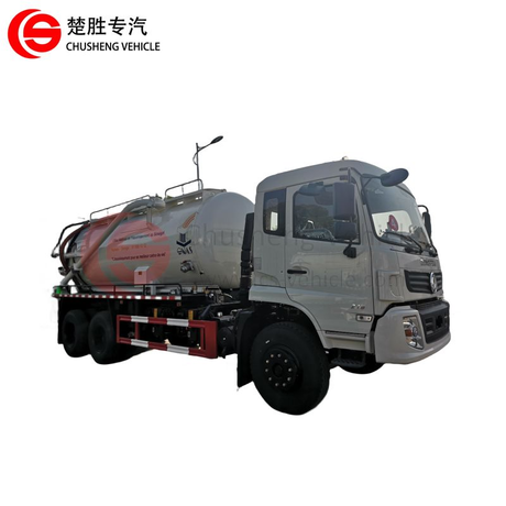 Dongfeng 6X4 High Pressure Cleaning Sewage Vacuum Truck