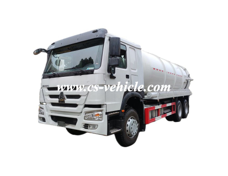 HOWO 6x4 Vacuum Sewage Suction tanker Truck