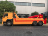 Factory Price HOWO 6*4 25T 371HP Flatbed Wekcer Truck Heavy Duty Wrecker Tow Truck for Sale