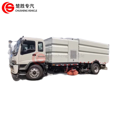 ISUZU 4×2 Street Road Cleaning Sweeper Truck