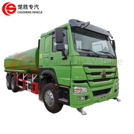 New SINOTRUK HOWO 4*2 6X4 20 CBM Water Sprinkler Tanker Truck Water Tank Truck