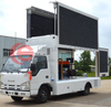 ISUZU 4X2 Full Color LED Screen Mobile Advertising Trucks 