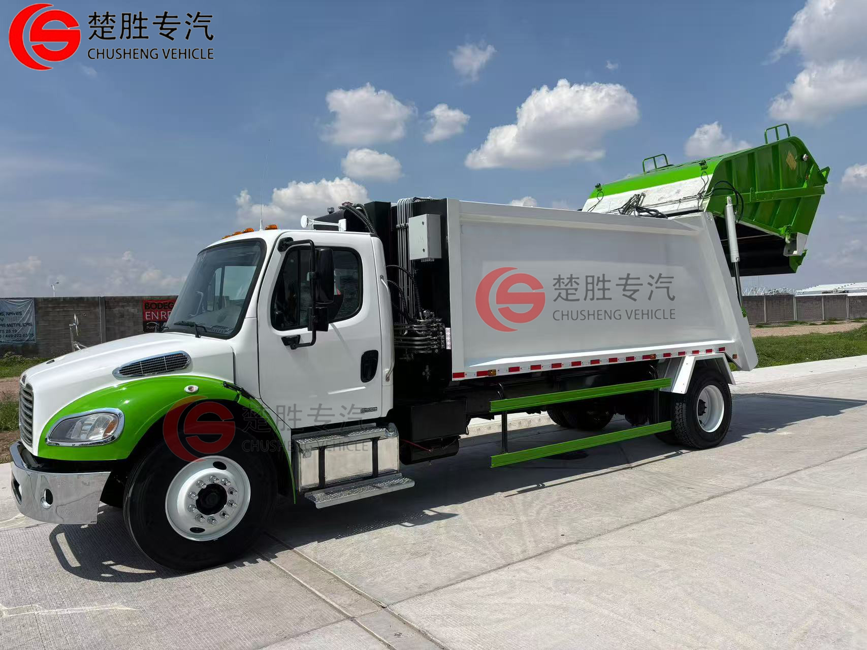 From Customers Feedback- The Compactor Garbage Truck Upper