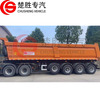 China Factory Manufacture Tipper Truck Trailer Type 4 Axles Dump Semi-traile Tipper Trailer for Sale