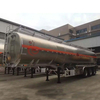 Factory Manufactory 3 Axles 40000 Liters 20 tons Oil Storage Aluminum Tanker Trailer Stainless Steel Fuel Tank Semi Trailer