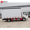 4*2 Canvas Cargo Truck Curtain Side Truck Tarpaulin-Covered Lorry for Easy to Load and Unload From Sides