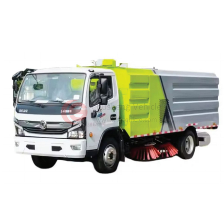 SC5075TLS6 Cleaning & Sweeping Truck -Road Sweeper Truck