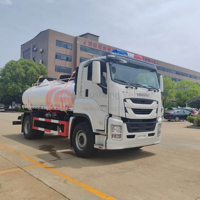 SHACMAN L3000 4x2 10000 Liters Vacuum Suction Trucks For City Clean Work