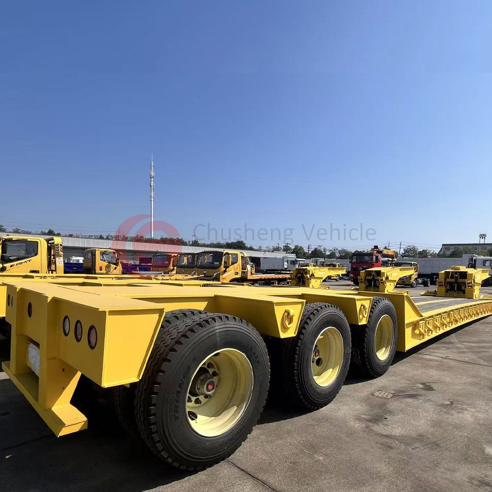 Low Flatbed Semi-Trailers- The 'Steel Camel Team' of Heavy Logistics