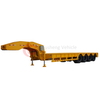 China Factory 3 Axle/4 Axle/5 Axle Low Loader Trailer Lowbed Semi Trailer for Carrying Crane Excavator