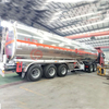 Factory Manufactory 3 Axles 40000 Liters 20 tons Oil Storage Aluminum Tanker Trailer Stainless Steel Fuel Tank Semi Trailer