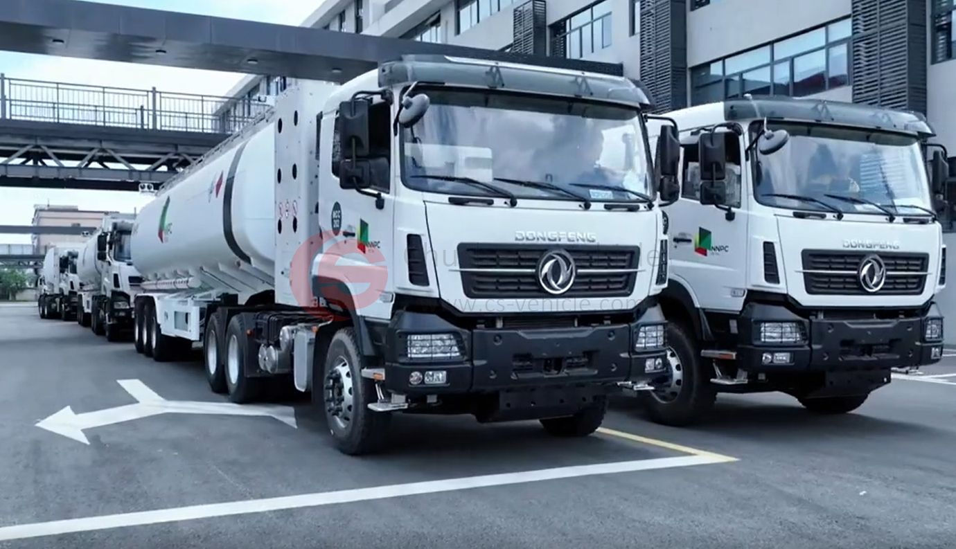 200units Fuel Tank Truck is already finished! -Chusheng Vheicle