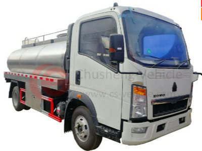 milk tank truck