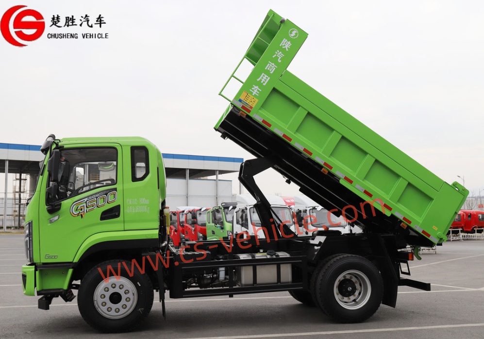 shacman dump truck-3