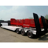 China Factory 3 Axle/4 Axle/5 Axle Low Loader Trailer Lowbed Semi Trailer for Carrying Crane Excavator