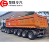China Factory Manufacture Tipper Truck Trailer Type 4 Axles Dump Semi-traile Tipper Trailer for Sale