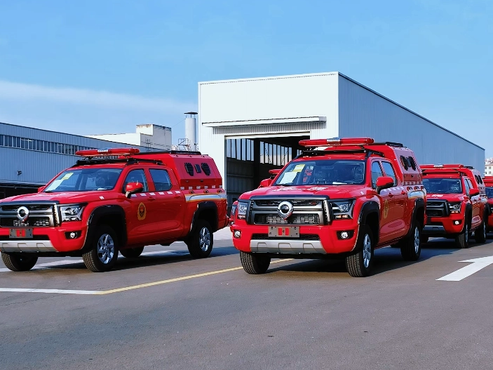 Dongfeng Firefighting Pickup Trucks are successful shiped!