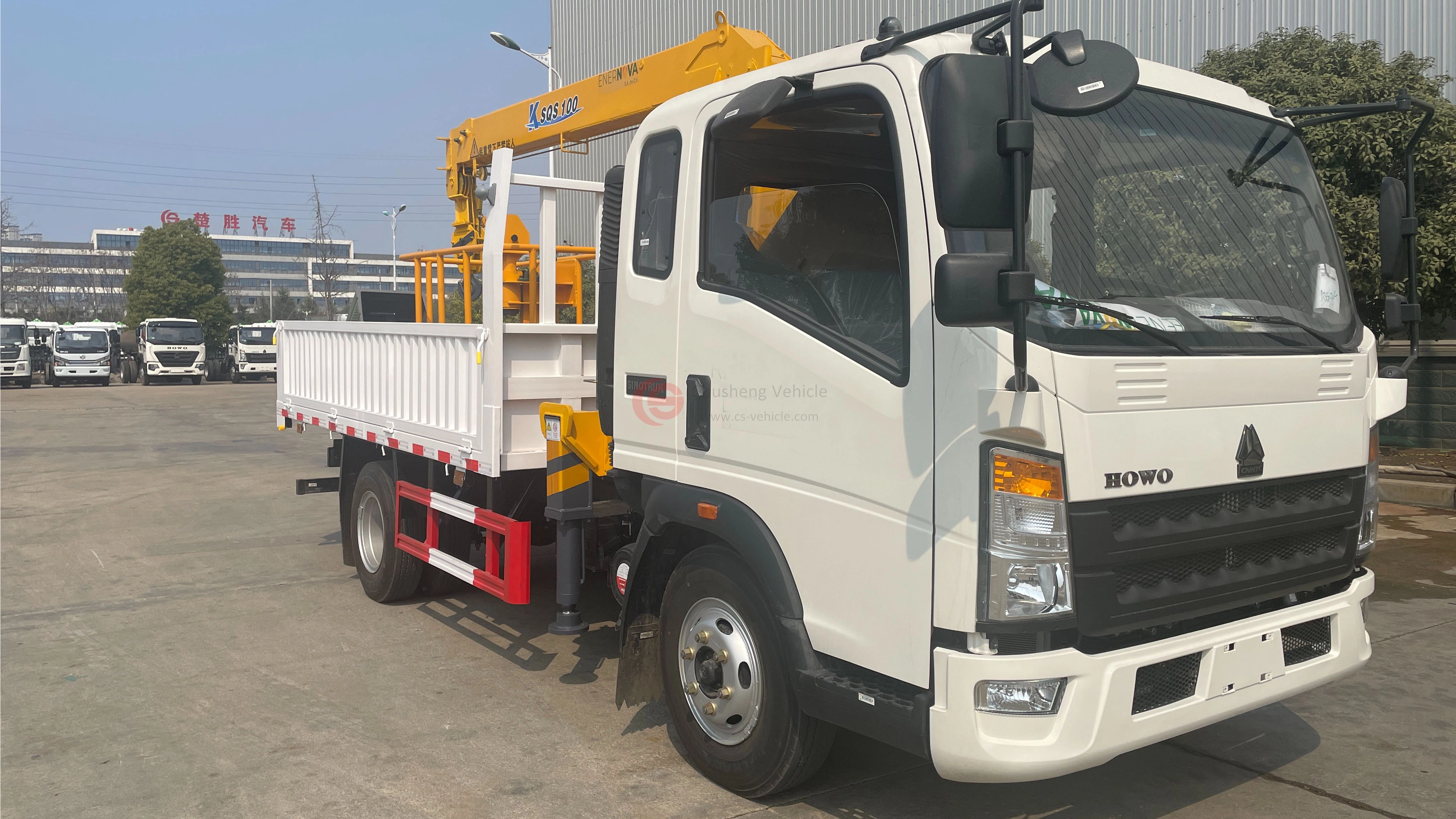 New Success Order: New Crane Truck to Kenya!