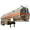 Factory Manufactory 3 Axles 40000 Liters 20 tons Oil Storage Aluminum Tanker Trailer Stainless Steel Fuel Tank Semi Trailer