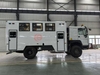 Chusheng Vehicle Factory-Crew Bus Truck Bus for Natural Gas Workers Transporting