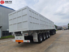 4 Axles 130T Side Tipping Semi Trailer Side Dump Semi-trailer for West Africa