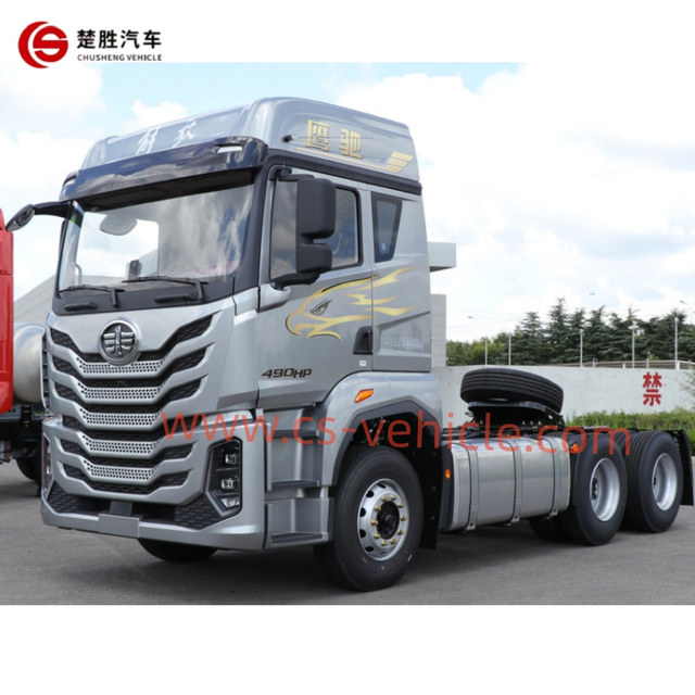 New 6*4 Tractor Truck Tractor Hand Long-Haul Tractor Vehicle Port Tractor for Long-distance trunk transport