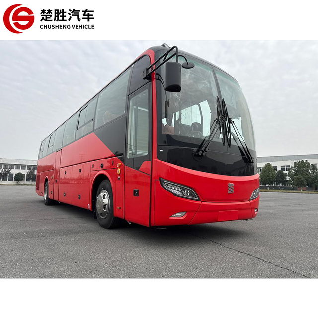 Brand New Luxucy Diesel Coach Bus 50 seats Traveling Passengers Tourism Transport Bus