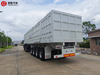 4 Axles 130T Side Tipping Semi Trailer Side Dump Semi-trailer for West Africa
