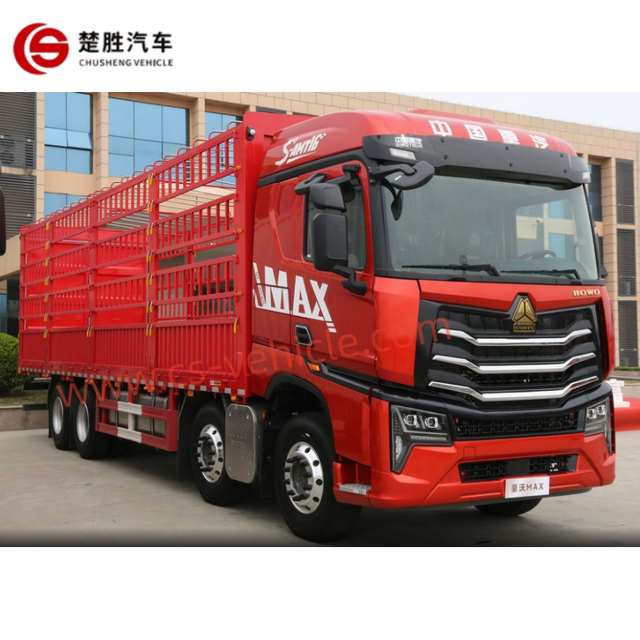 HOWO NX 4*2 Fence Cargo Truck Cargo Stake Truck for Building Materials Transport